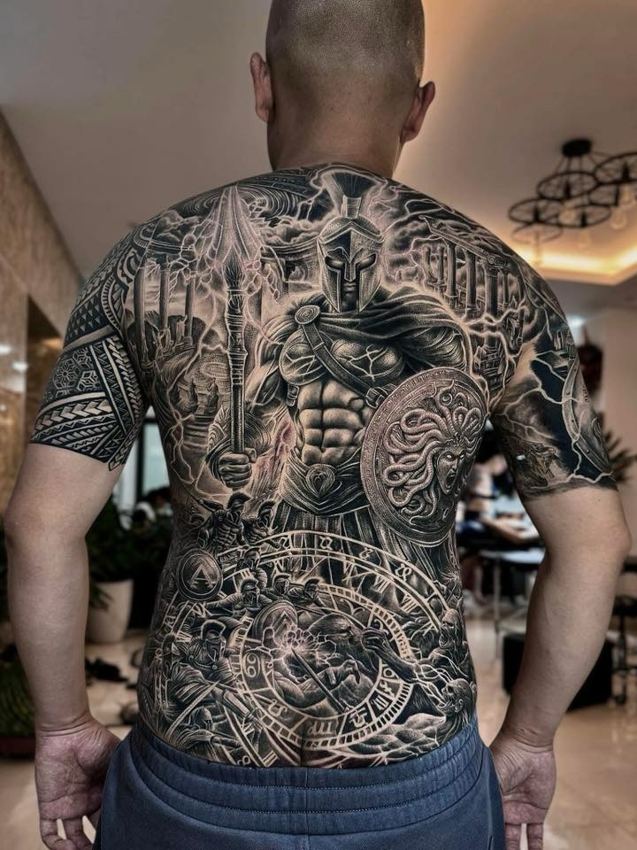 Tattoo work by Kien