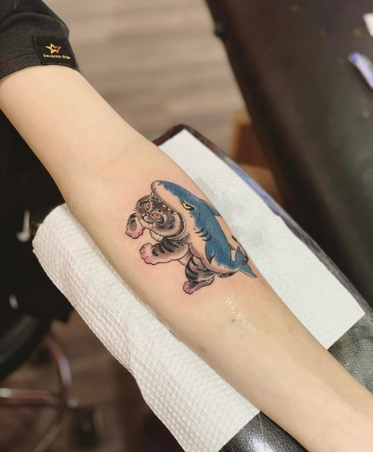 Tattoo work by Lam